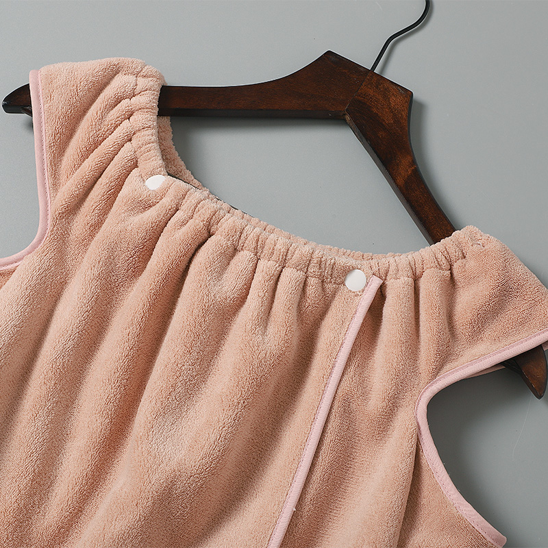 浴巾家用女可穿可裹巾洗澡大人浴裙比全棉吸水速干秋冬家用三件套