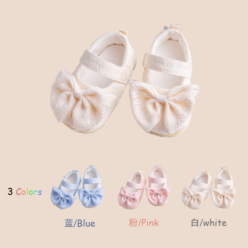 春秋季婴儿软底学步鞋防滑女宝宝公主鞋0-1岁婴幼儿防滑步前鞋夏6