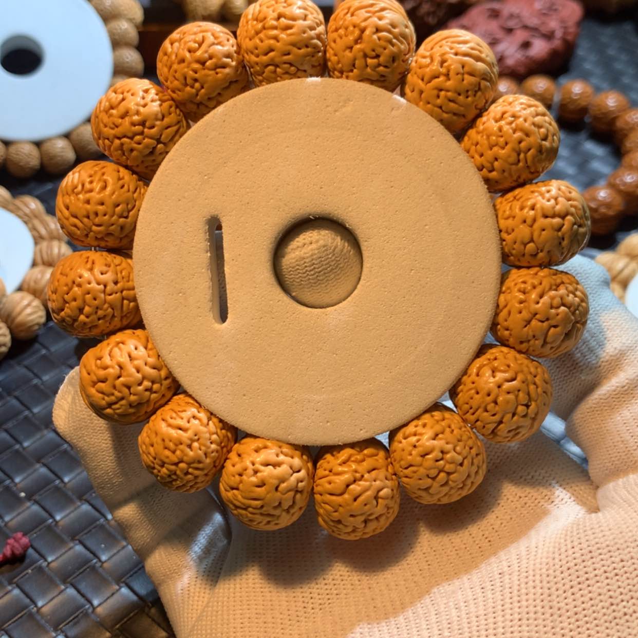 【闪购商品】桃核吊坠叶**散