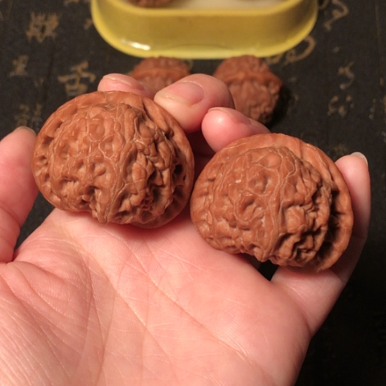 【闪购商品】文玩核桃把件时*。宫灯42