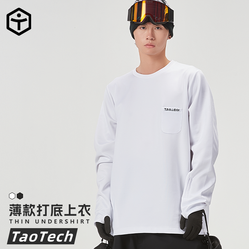TaoTech2425太空棉长袖潮流雪服穿搭单双板滑雪装备功能口袋