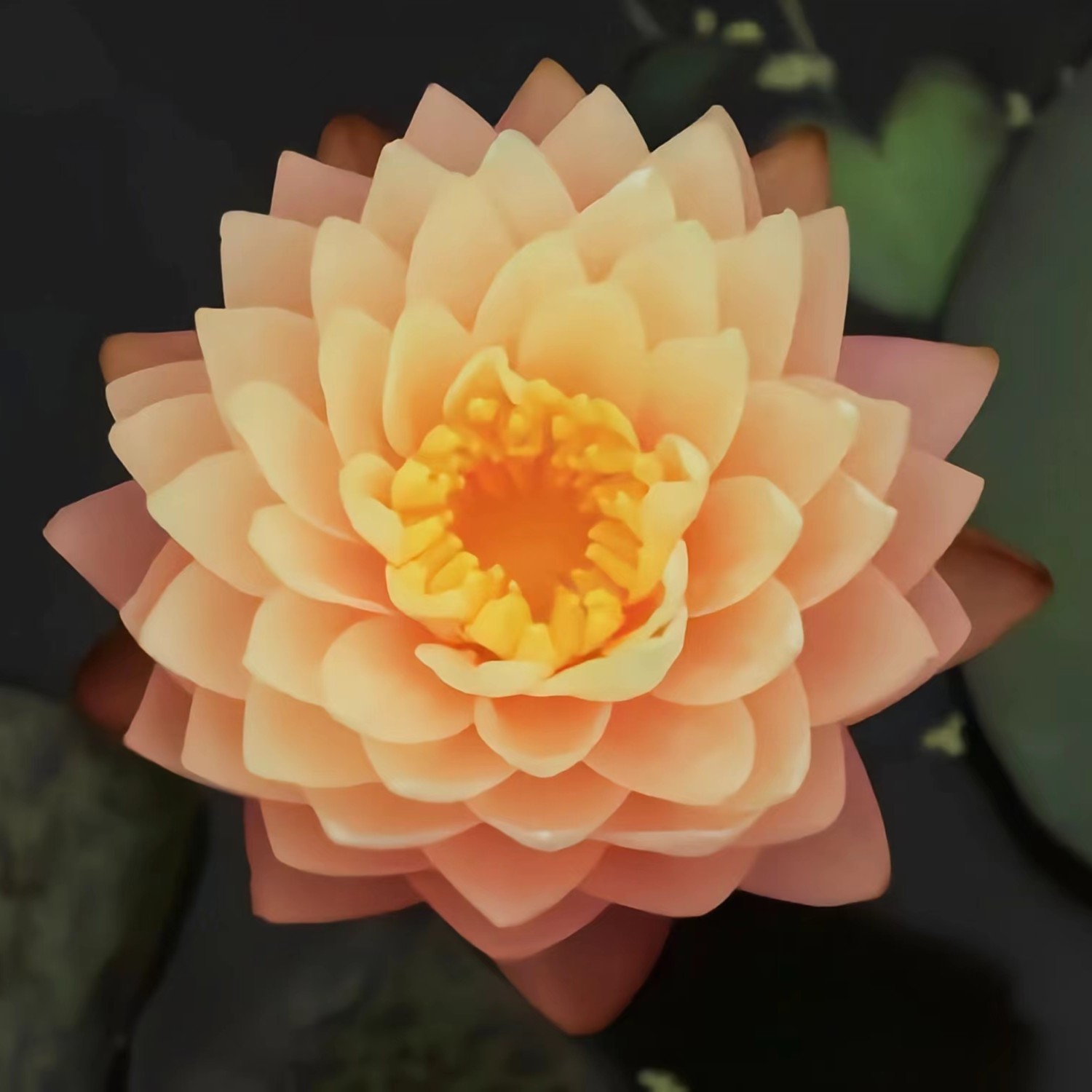 耐寒睡莲带花带花苞对版发货（羞涩新娘）大型睡莲