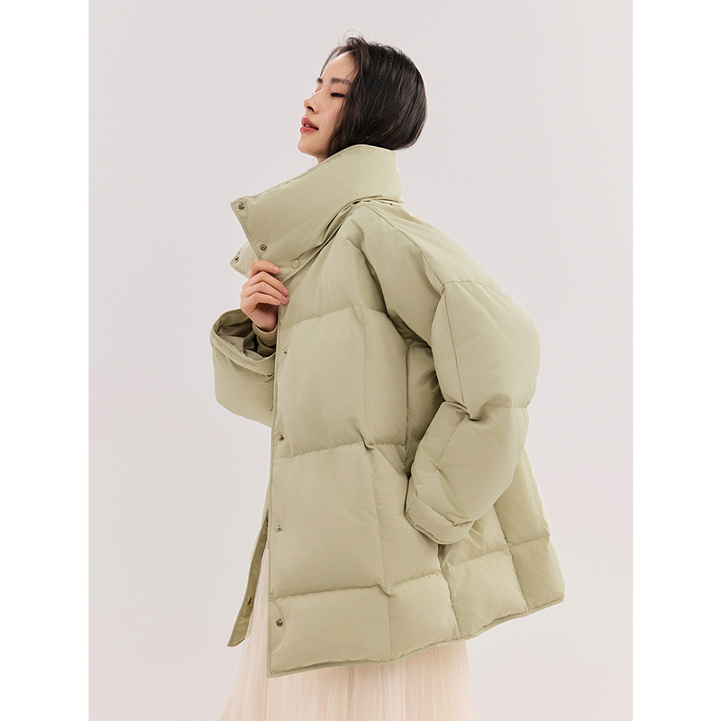 初棉【反季专场】90白鹅绒可拆卸羽绒服百搭保暖冬季347615001