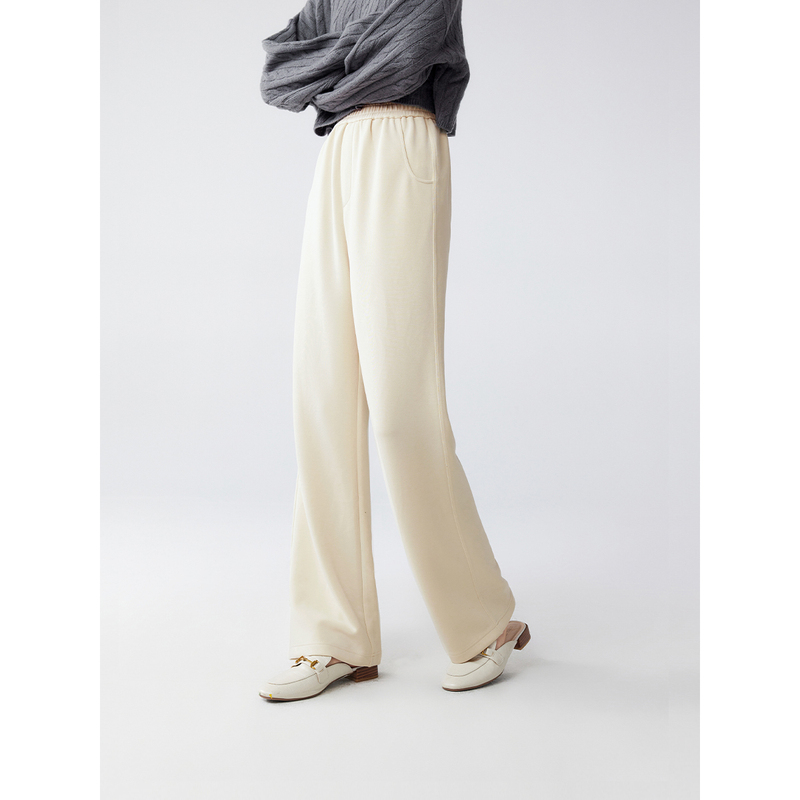 初棉【AIR系列糯米裤】秋款垂感空气裤口碑神裤裸感舒适352618018