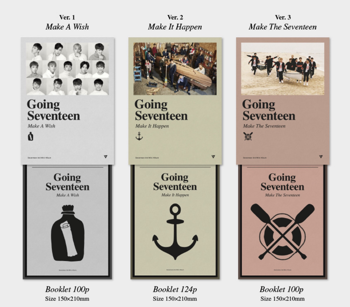 【现货包邮】SEVENTEEN 次mini3 全新未拆 卡