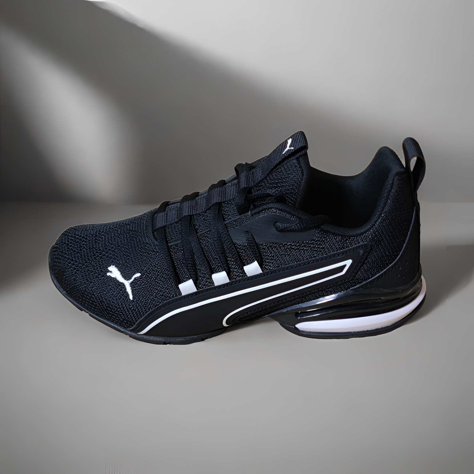 彪马Puma男鞋高端软底专业透气正品户外爆款黑色运动休闲鞋376291