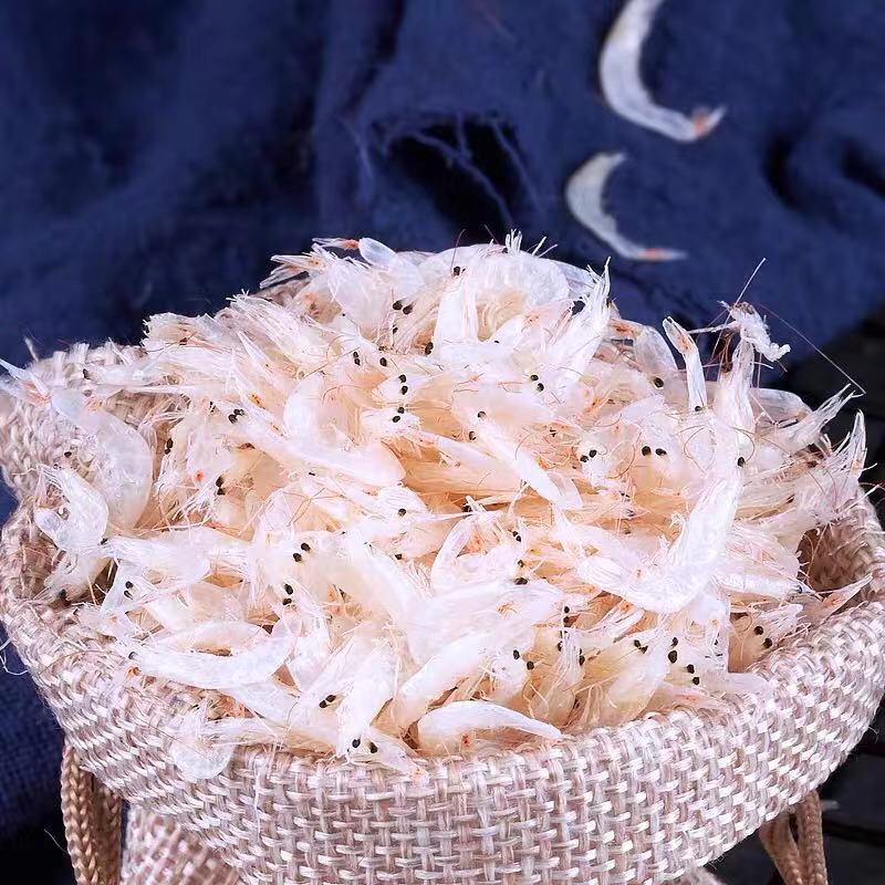 园园海鲜  新鲜发货淡干虾皮干净无沙方便食用调味 200g/包*4 包