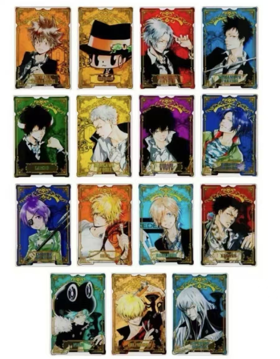 家庭教师 JS原画亚克力 家教数据卡【盲盒代拆】