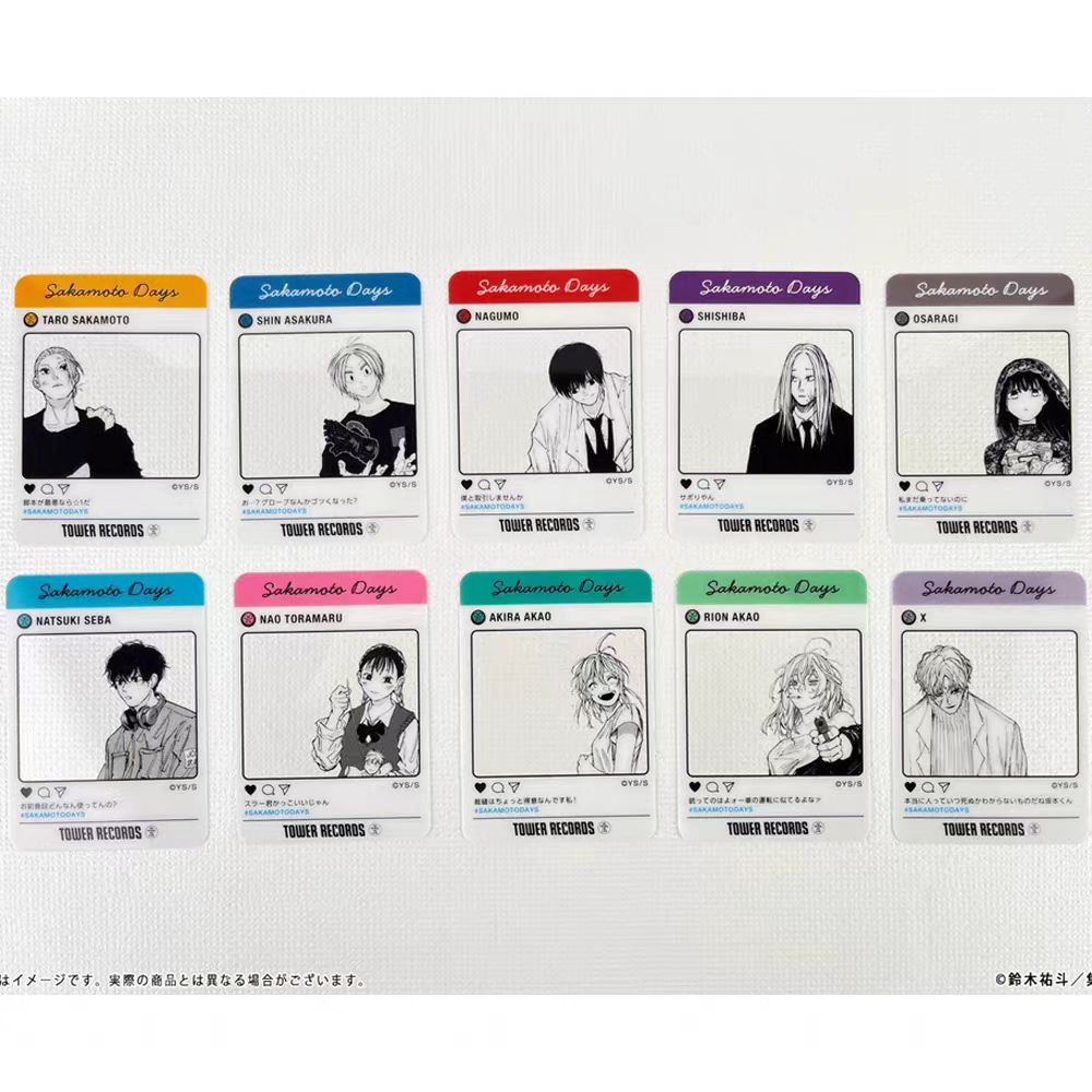 坂本日常塔店 SNS风透卡小卡 盲袋（代拆）