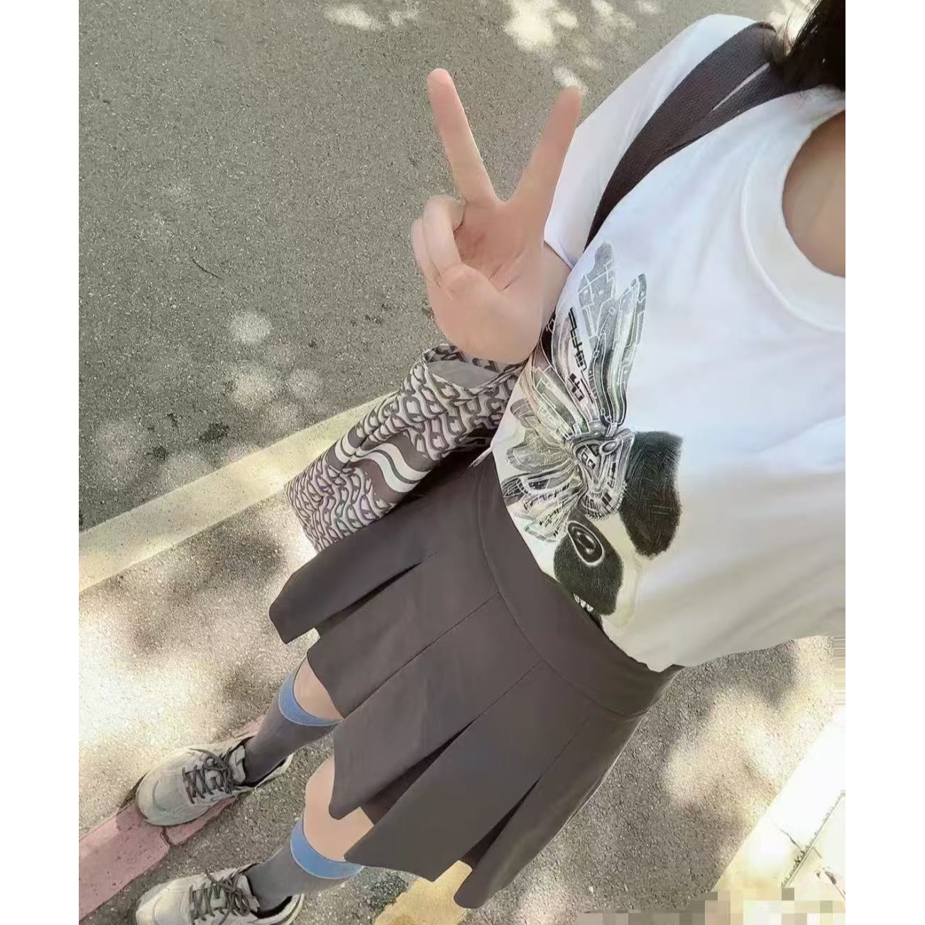 阿家气质百搭百褶裙（不退换）5200471