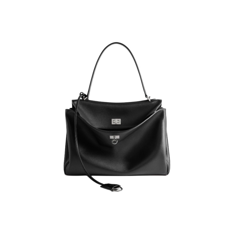 全新未使用 Balenciaga/巴黎世家 【小花念念】Rodeo 中号 银扣包