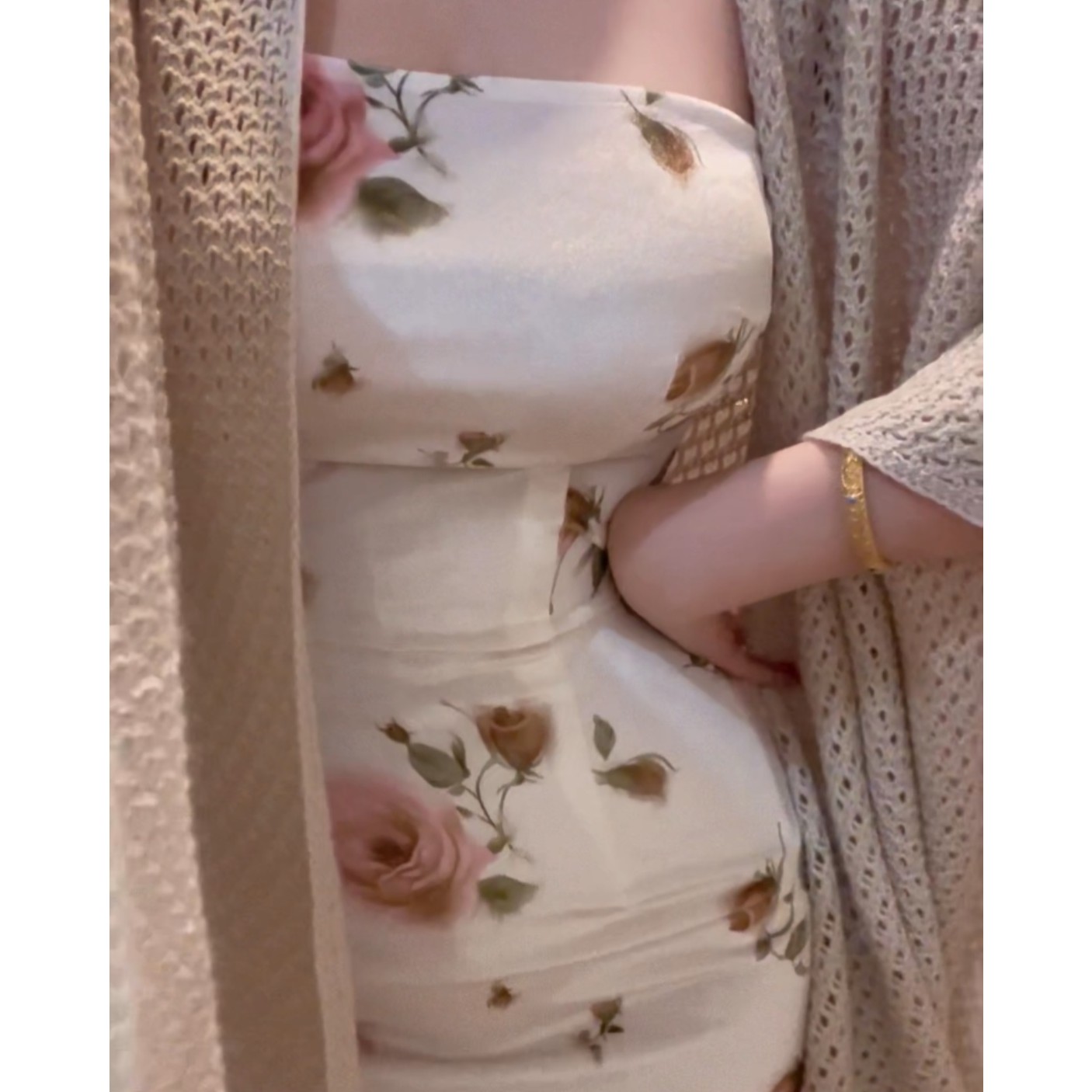 ［桃芝东方美学］原创新中式改良吊带裙【金粉世家】