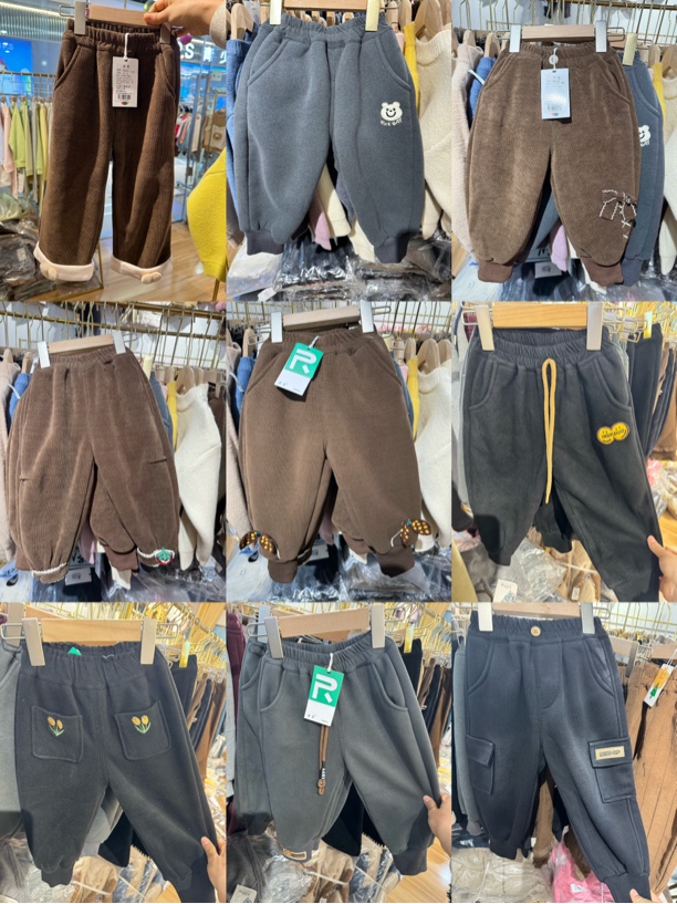 女童男童福利青休闲裤运动裤牛仔裤卫裤