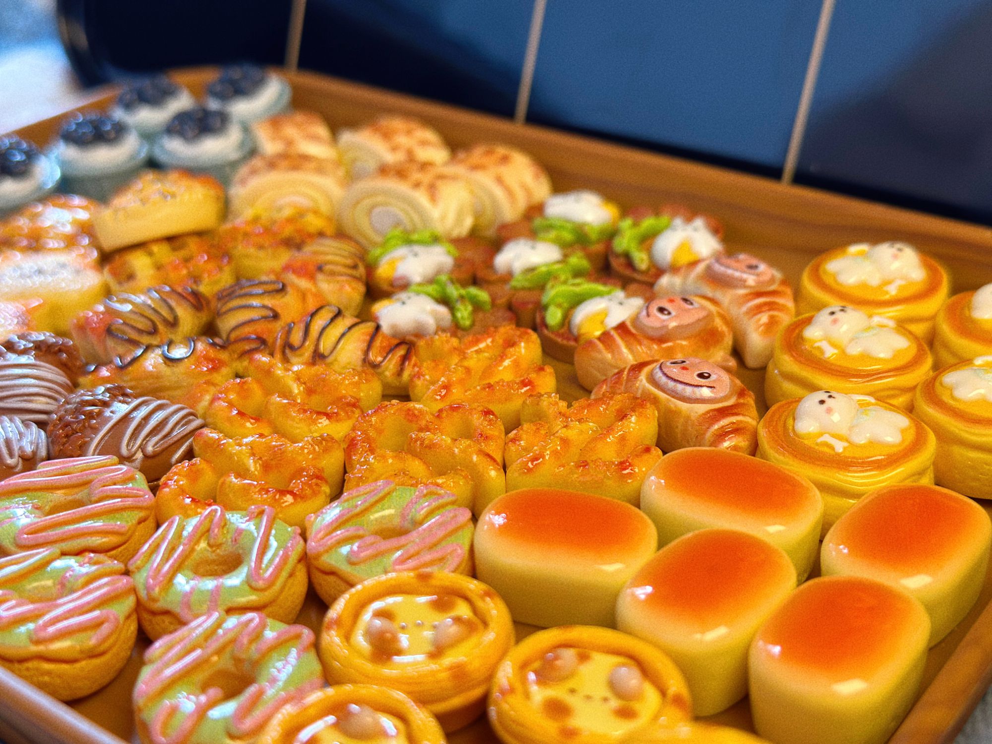 【直播拆】小面包＋写实系列  创意diy树脂饰品配件