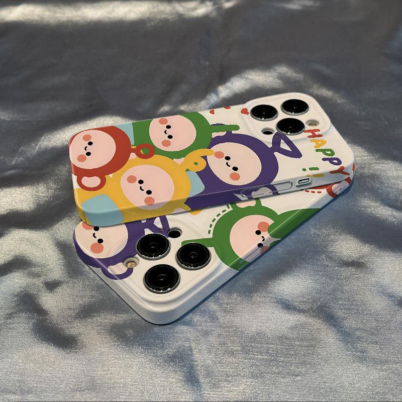 巧壳天线宝宝苹果13手机壳iphone11卡通14promax菲林12全包精孔xs