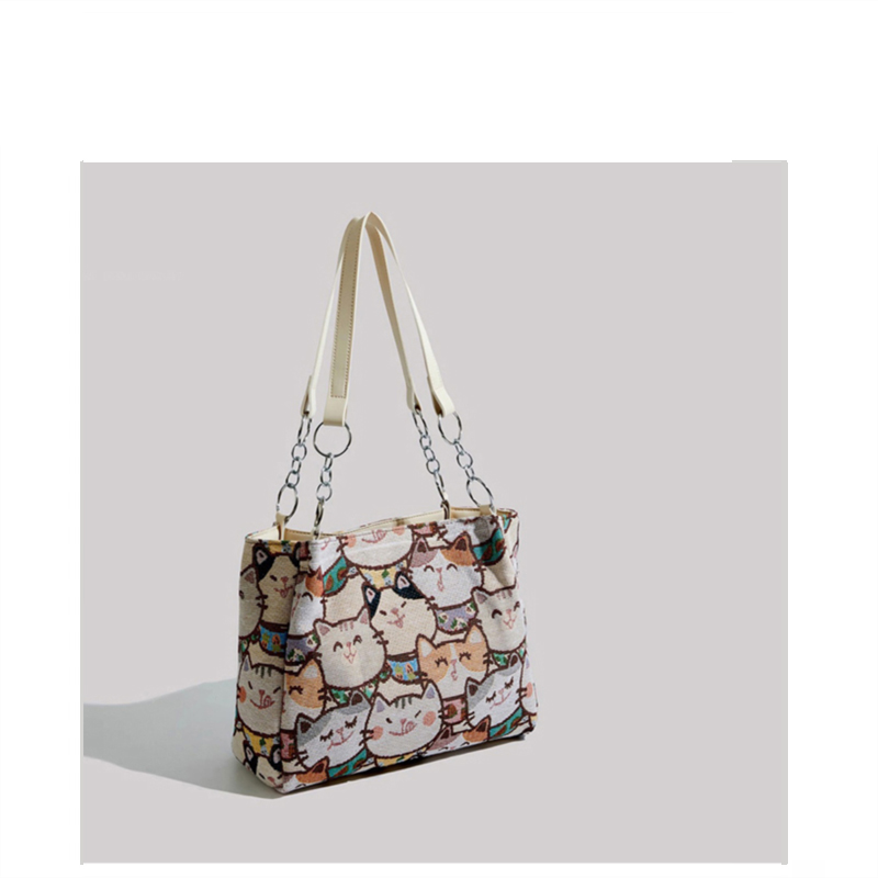 【小扬哥推荐】单肩包女2024新款夏季小众设计女包大容量百搭托特包