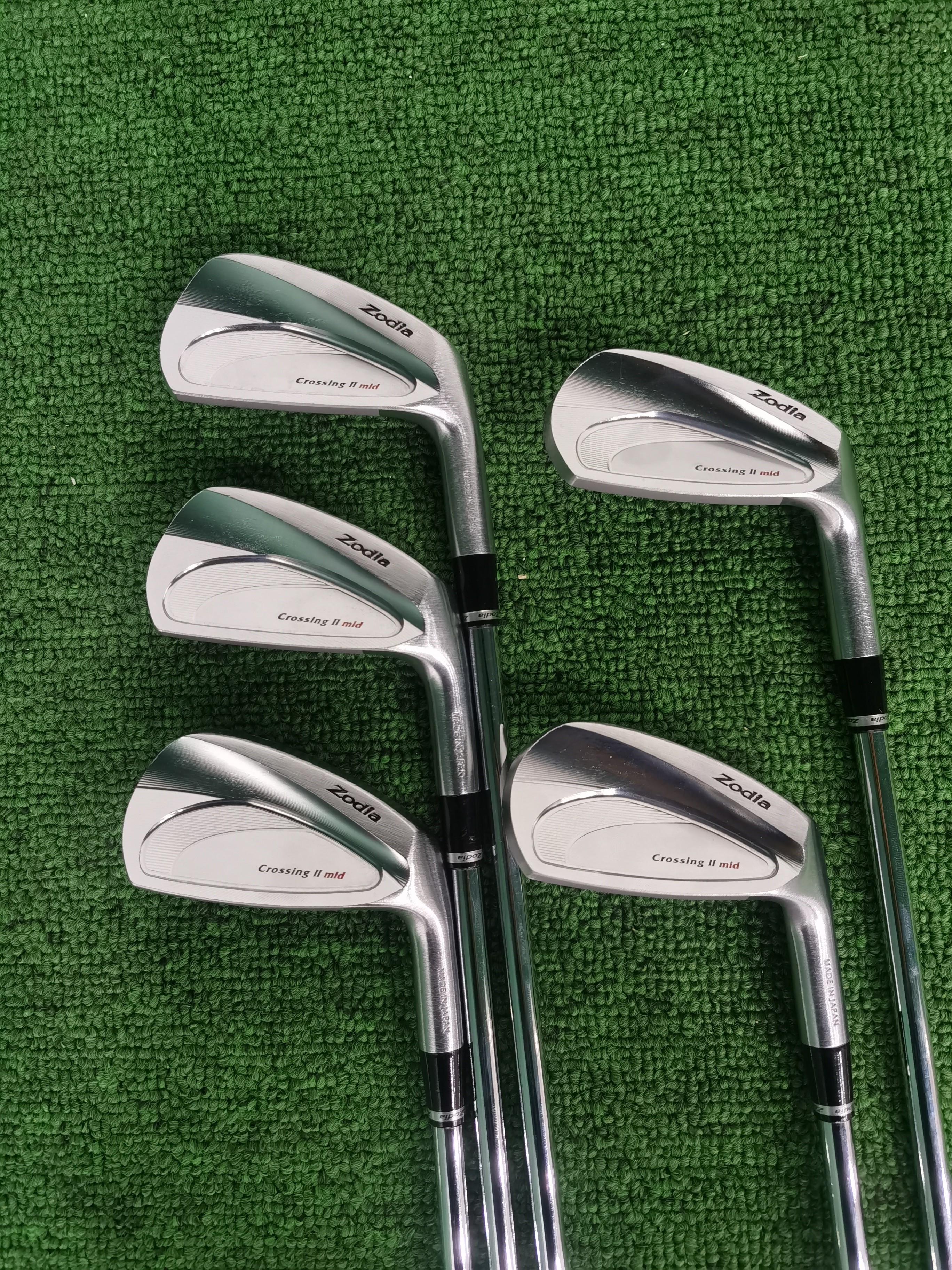 二手zodia crossing2mid铁杆组，共5支6789P！可更换杆身！