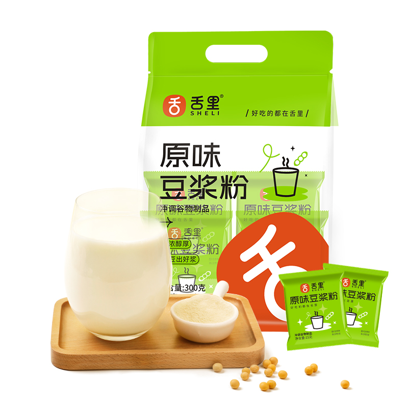 1袋300g原味豆浆