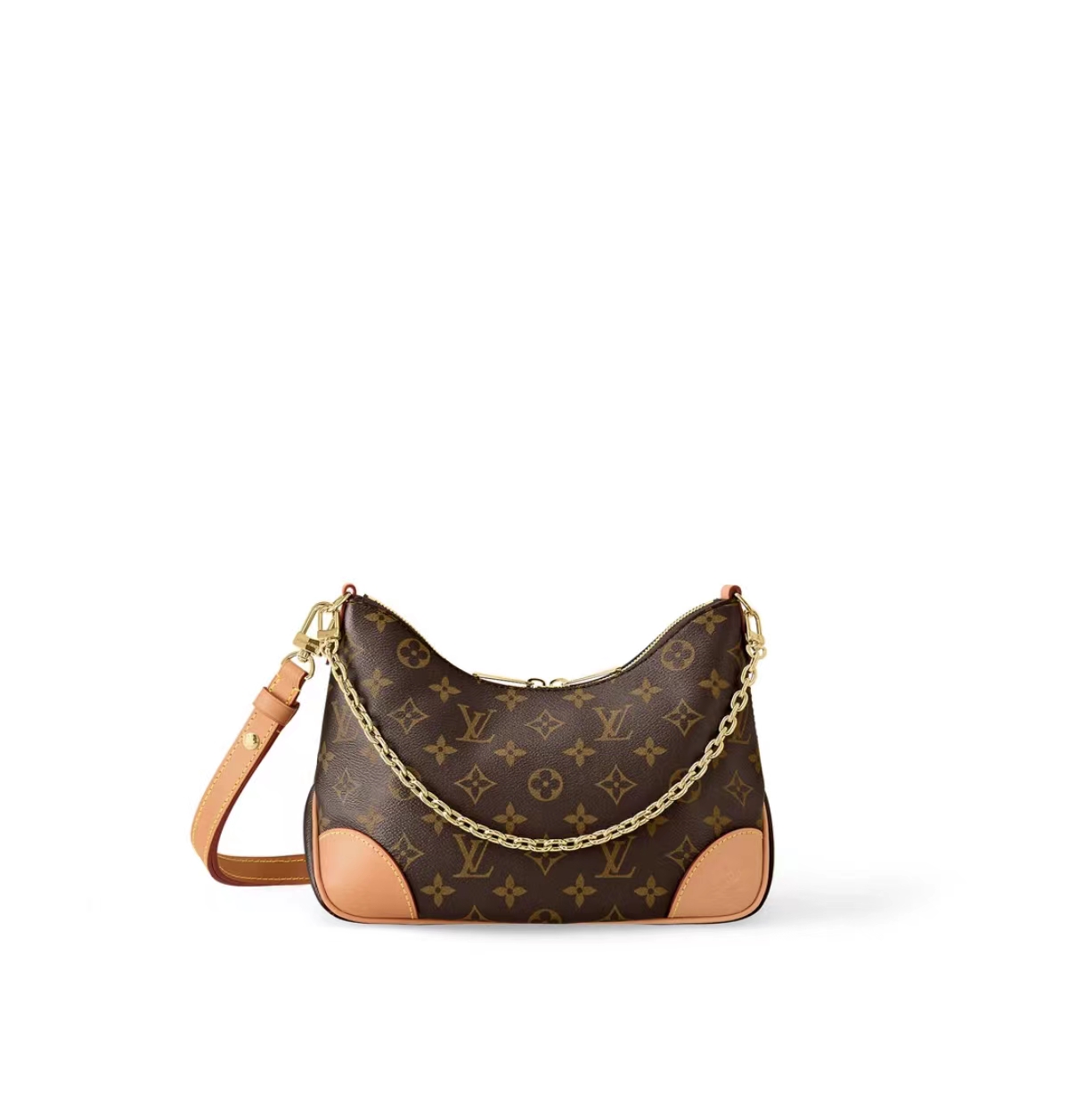 99新 LouisVuitton/路易威登 【专属】LV黄牛角包小号 单肩包