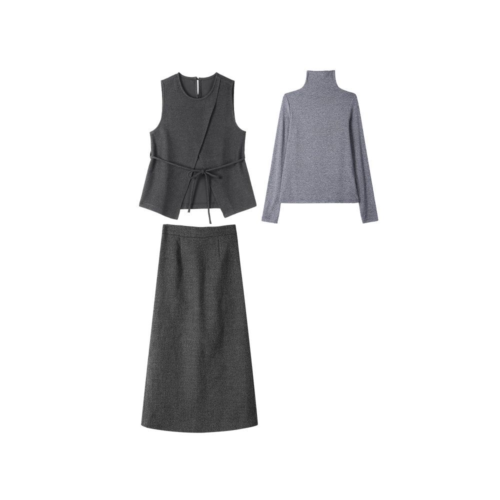 【封后轻奢设计】2024秋季新款时尚百搭套装86A1552