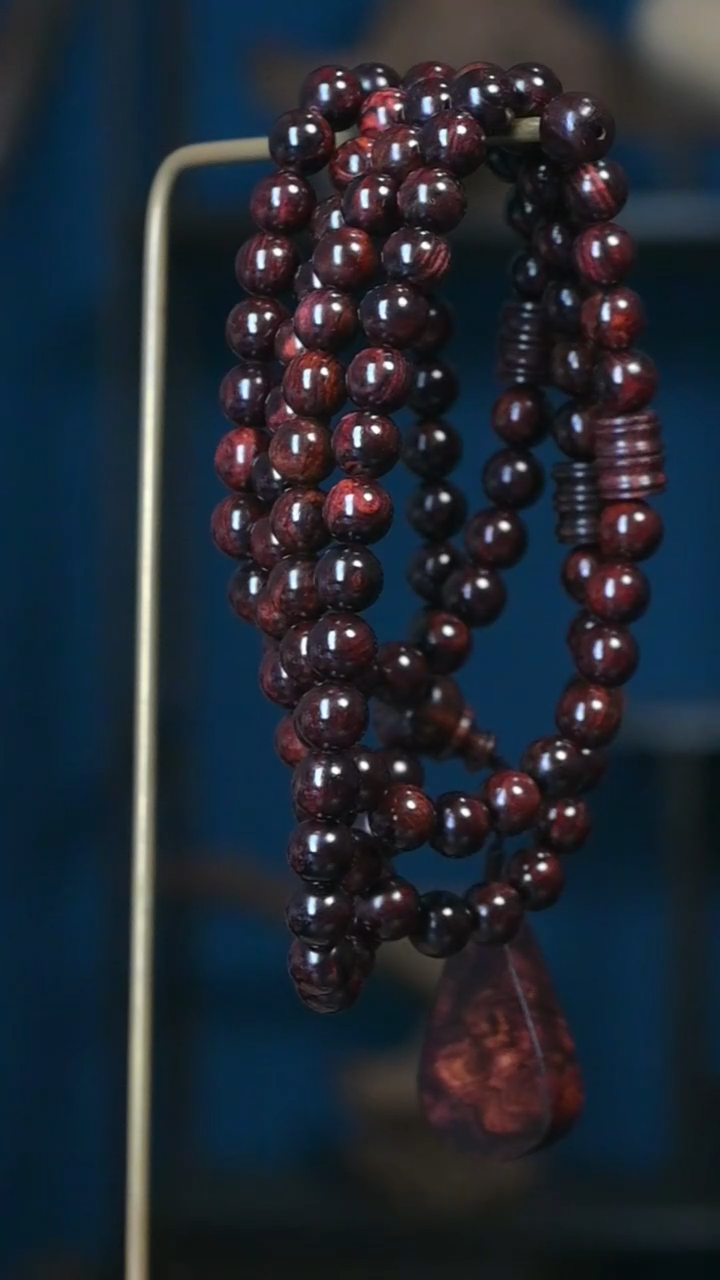 【闪购商品】降香黄檀手串/手链海南黄花梨紫油梨0.8