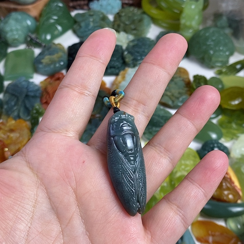 【闪购商品】岫玉挂坠未镶嵌