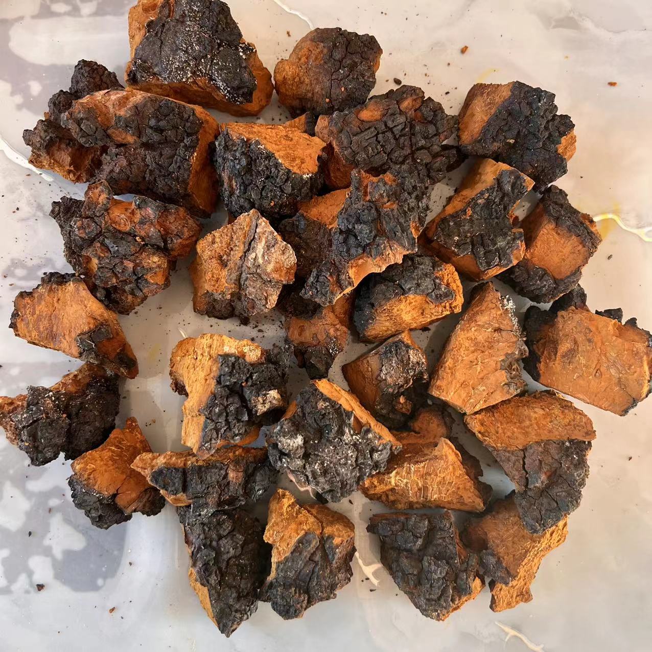 深山桦树茸500克（精品小块）
