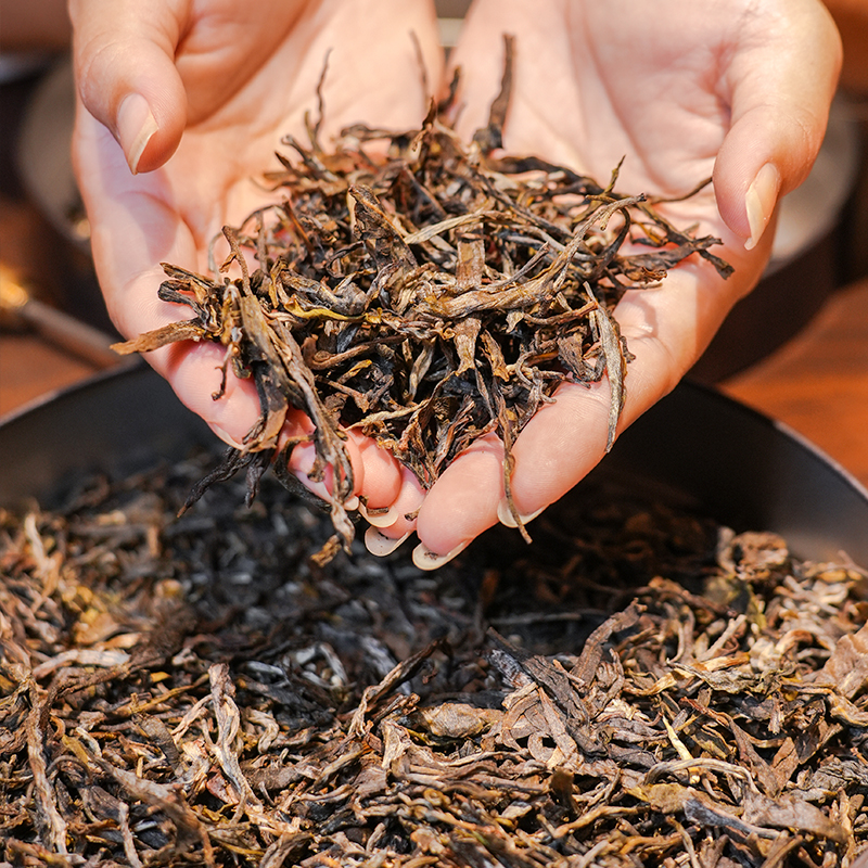 檠心云南临沧古树茶茶叶生普天然普洱茶手工日晒花香醇厚纯料200g