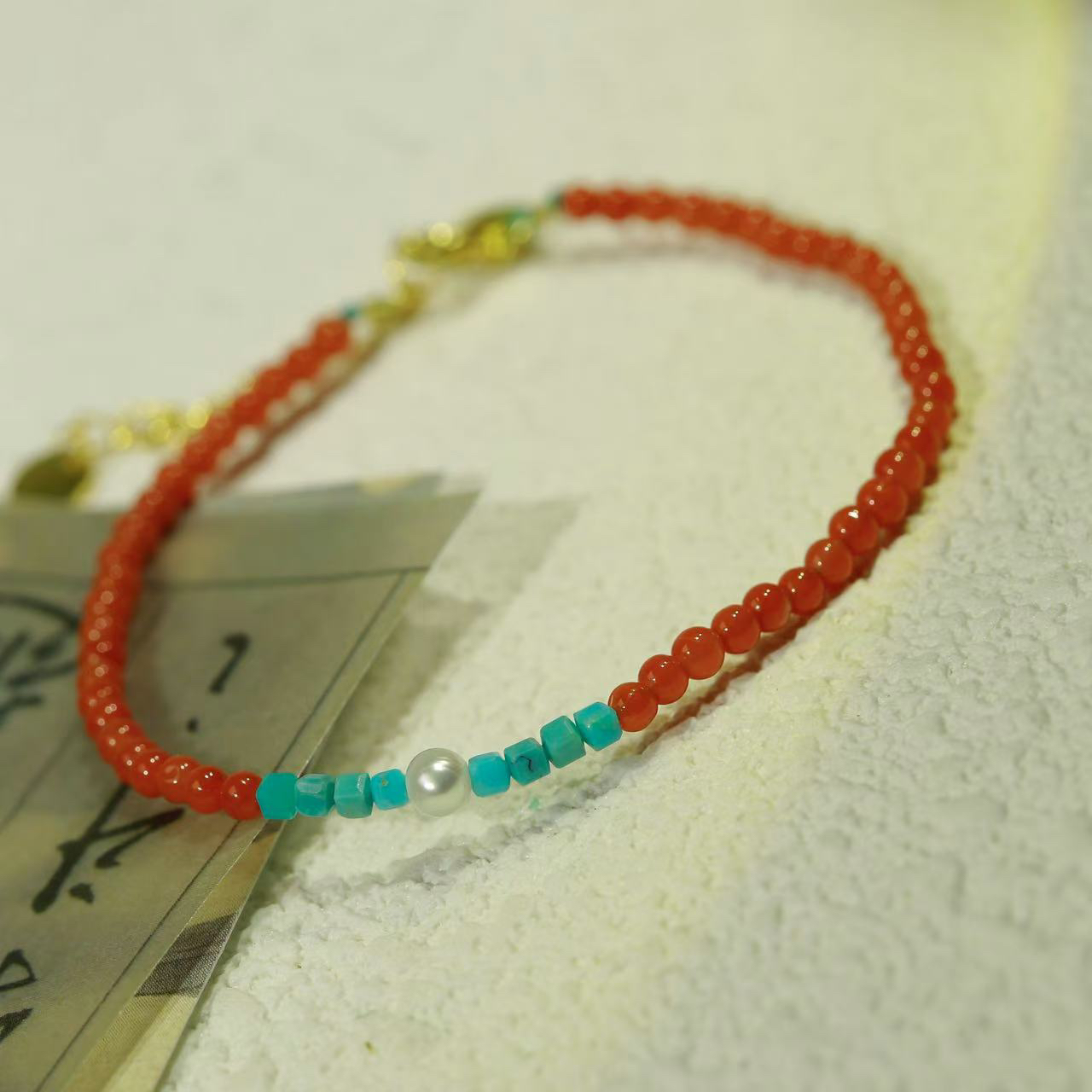 天然原矿南红玛瑙经典时尚百搭手链手工轻奢复古