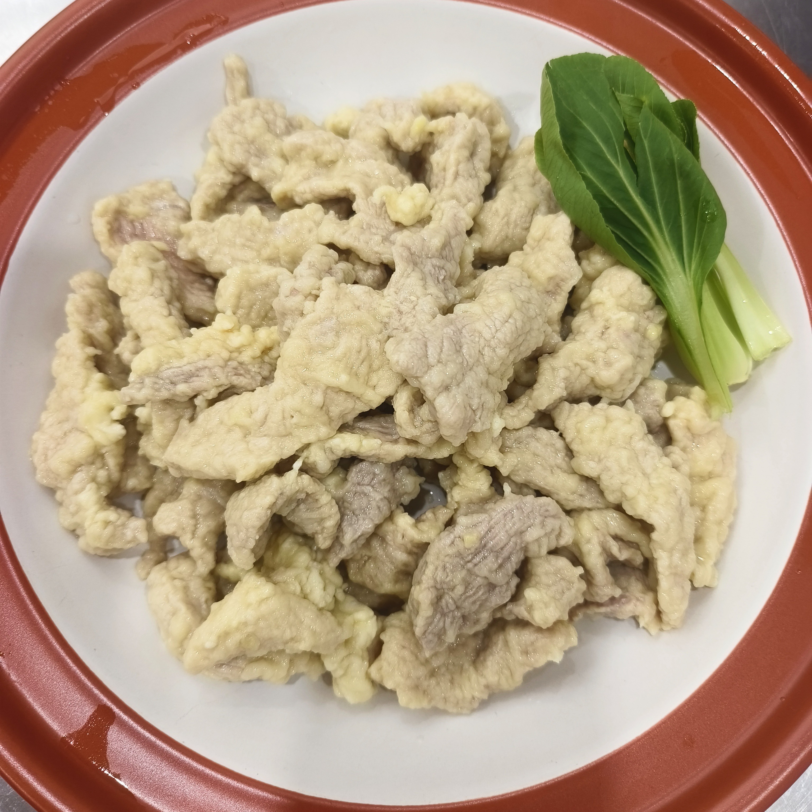 安徽霍邱滑肉新鲜猪肉手工制作滑肉三鲜滑肉