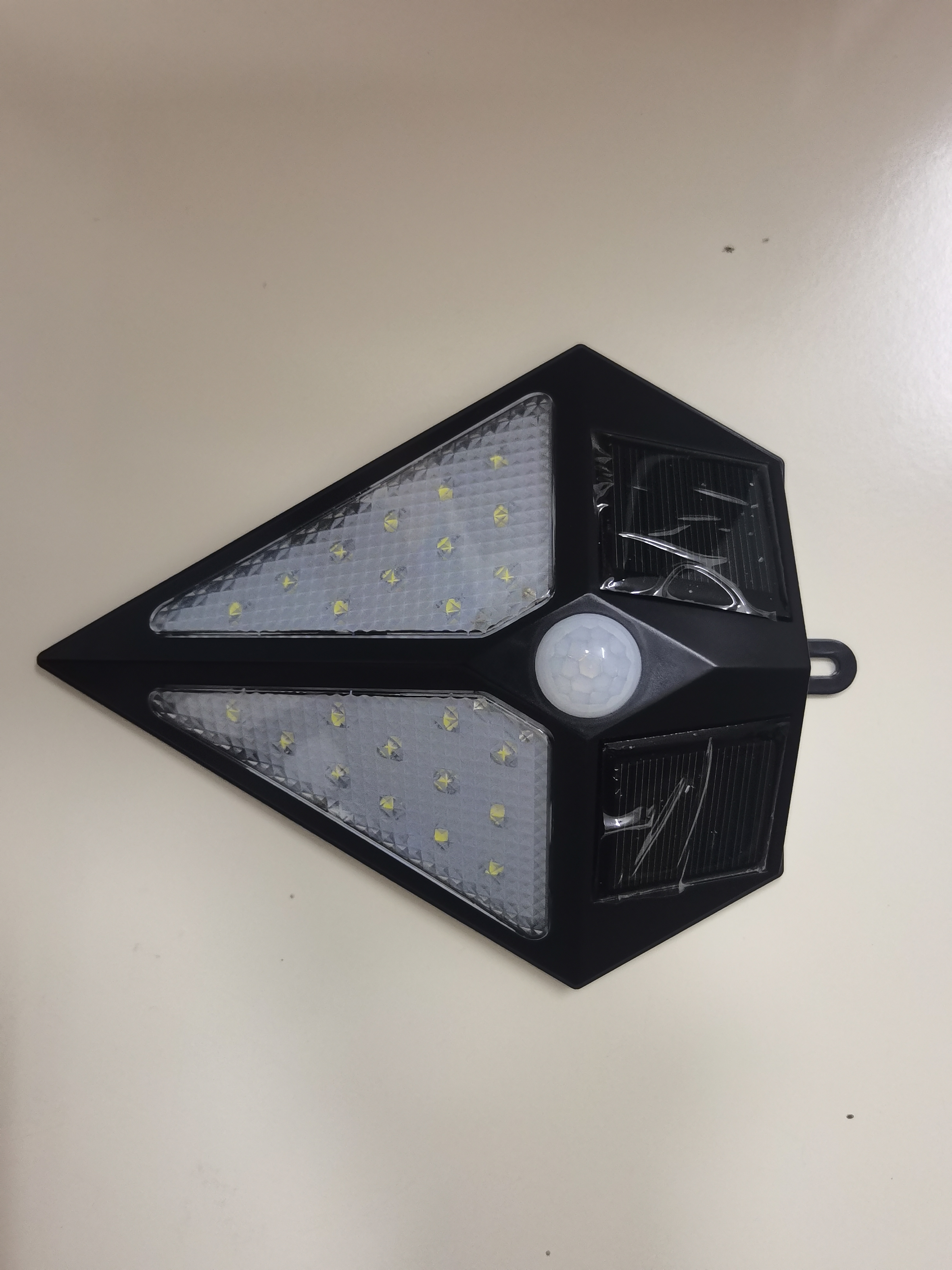 太阳能人体感应三角壁灯（2个）