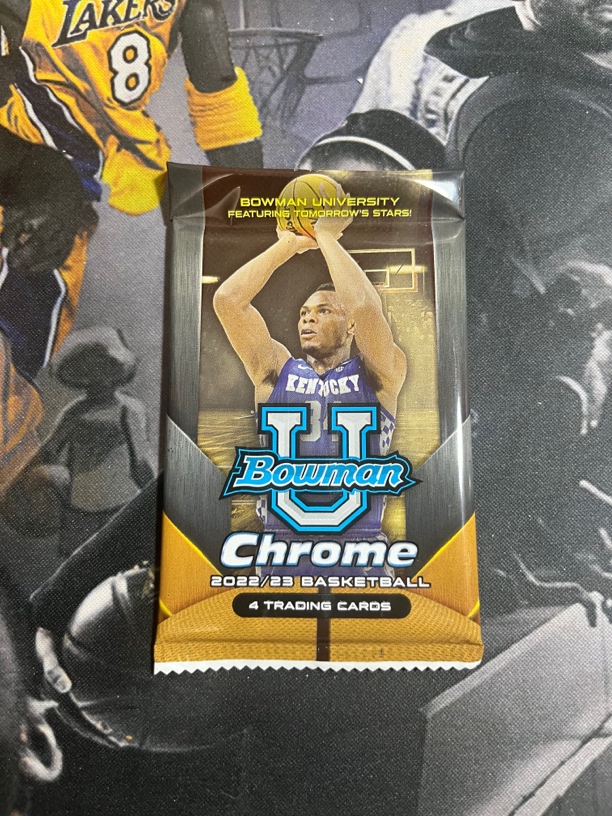 【拆盒】Topps Bowman 22-23 一包（下单默认代拆）