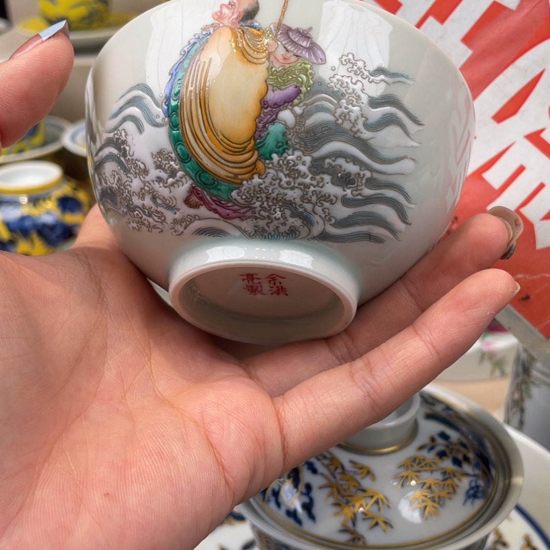 摆件景德镇。
