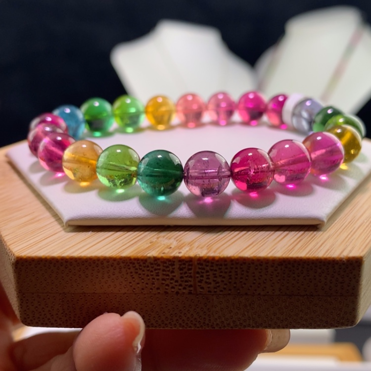【闪购商品】碧玺手链未镶嵌紫**—