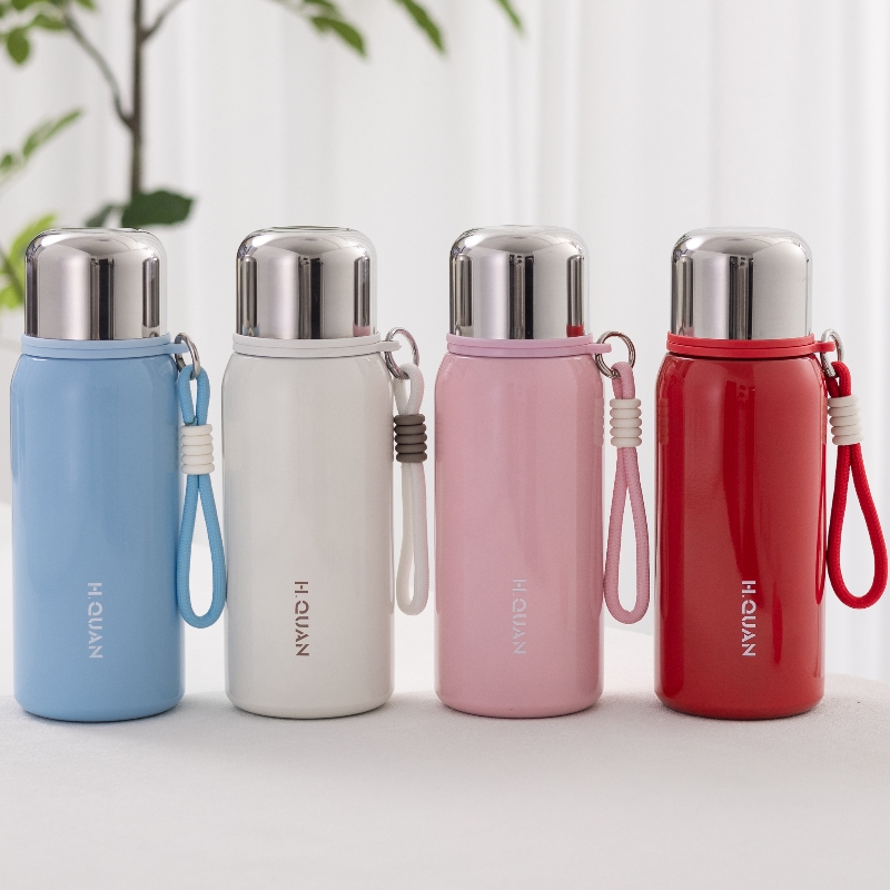 爆款316精致轻奢小巧保温杯可爱学生女士男士大容量骑行保温杯