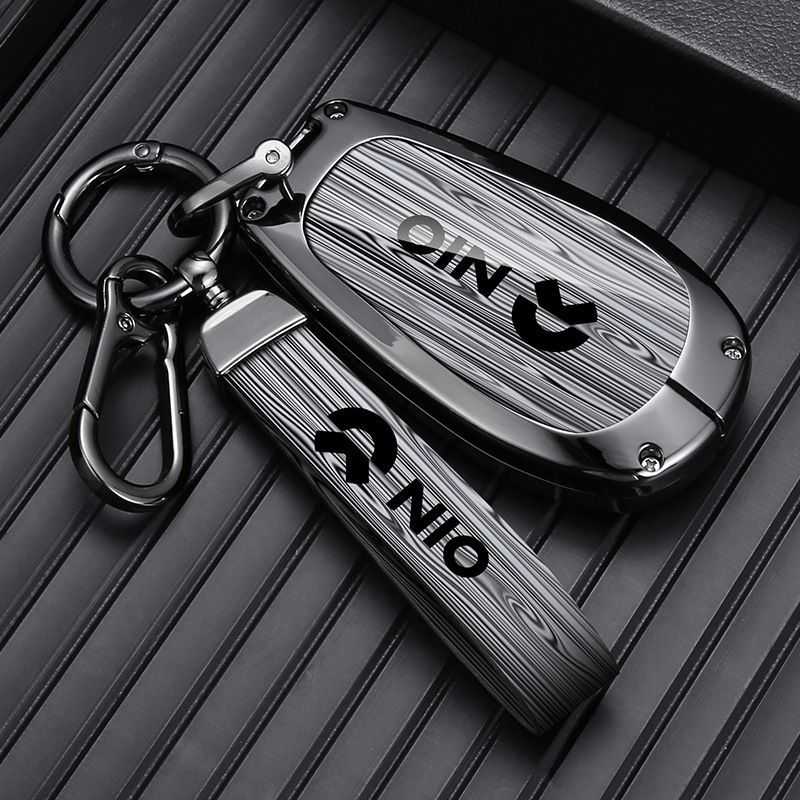 适用蔚来es6钥匙套et5 ec6 es8汽车2023款et7包es7扣ec7壳高档新