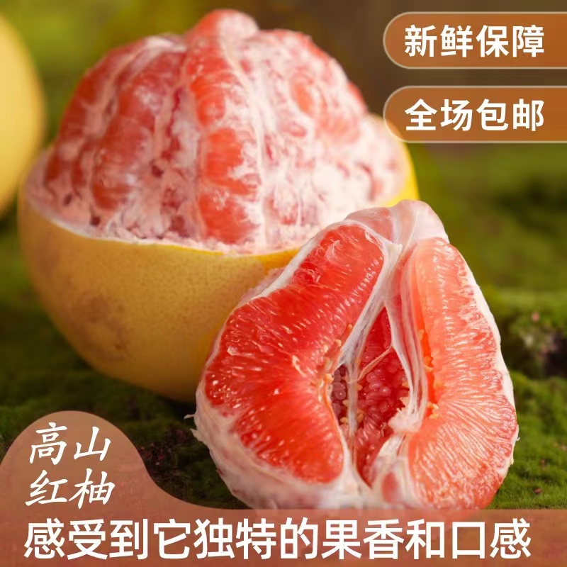 Y【9斤装】高山红心柚蜜柚新鲜应季水果鲜嫩多汁酸甜可口现摘现发