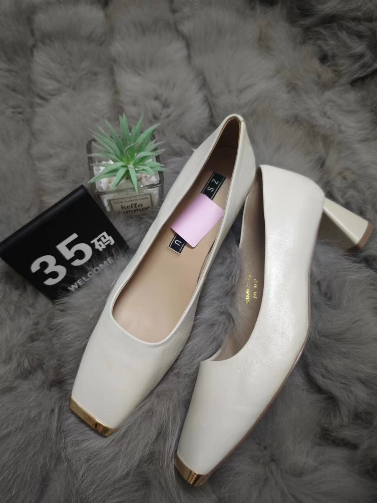 2025（109-199）春秋款时尚单鞋通勤款舒适办公款适合办公