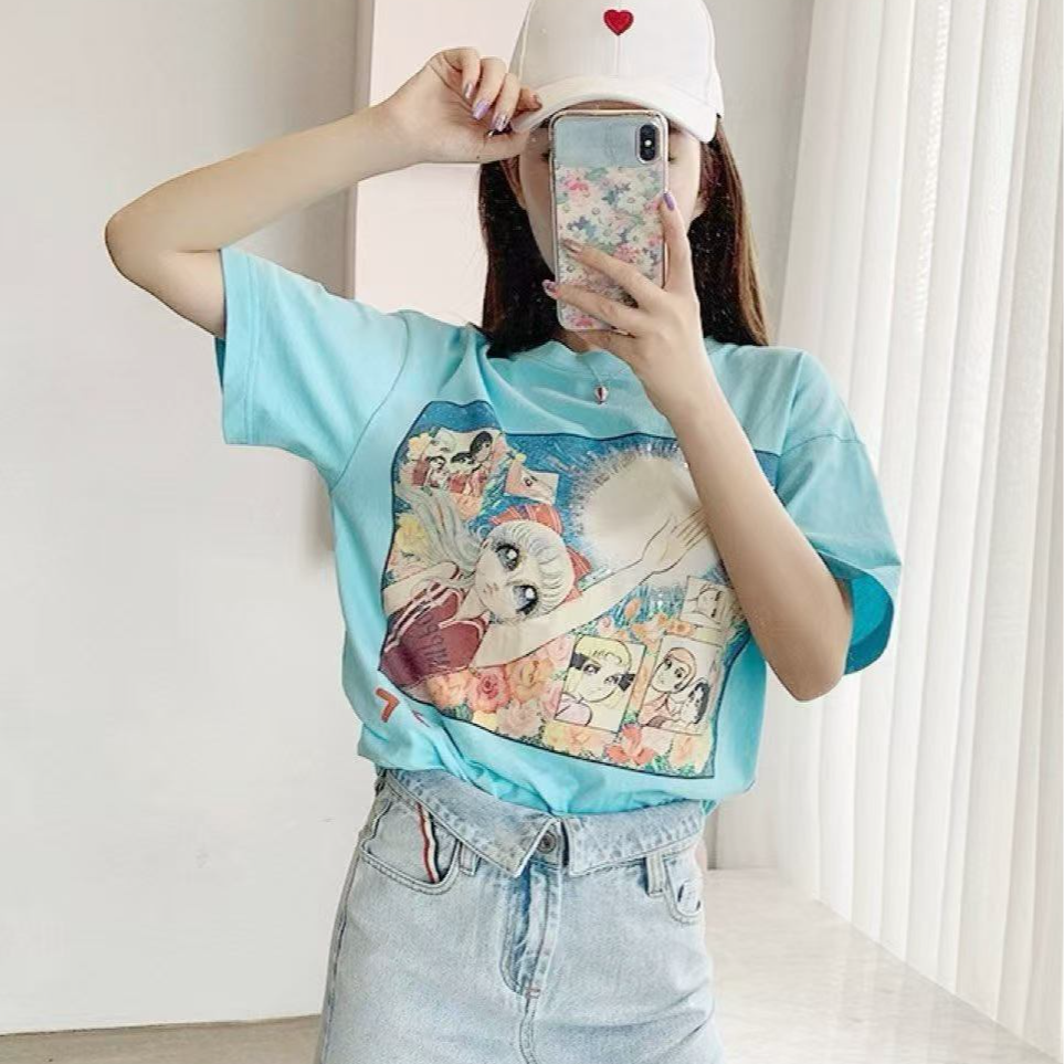95新 GUCCI/古驰  安洁利严选短袖/YK0104388