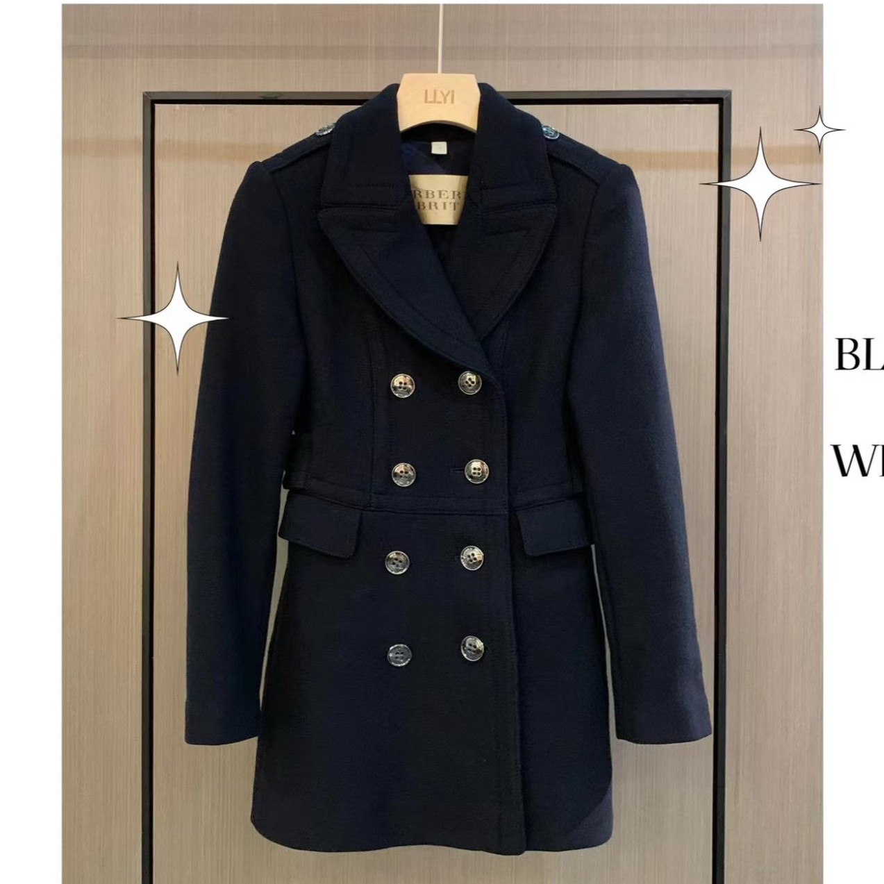 95新 BURBERRY/博柏利 安洁利严选大衣/YK4874