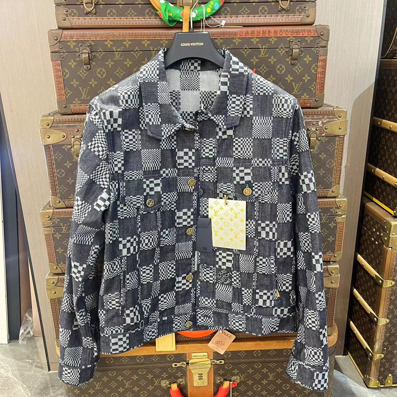 95新 LouisVuitton/路易威登 安洁利严选牛仔外套/YK0112153