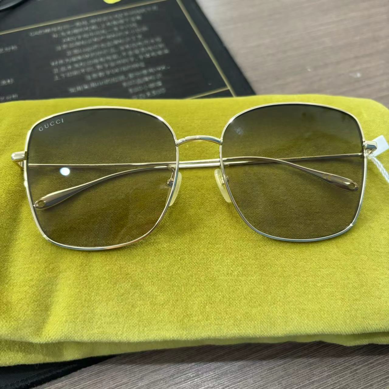 95新 GUCCI/古驰 安洁利田哥墨镜/qk0108198