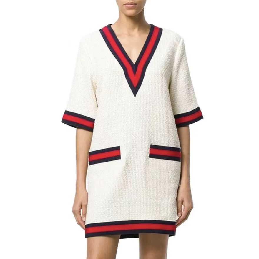 95新 GUCCI/古驰 安洁利严选连衣裙/YK0088257