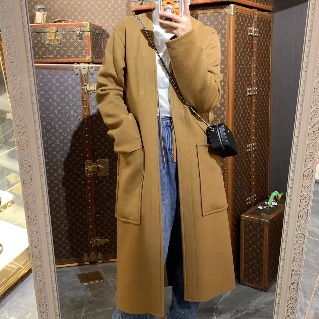 95新 Celine/思琳 安洁利严选大衣/YK0105505
