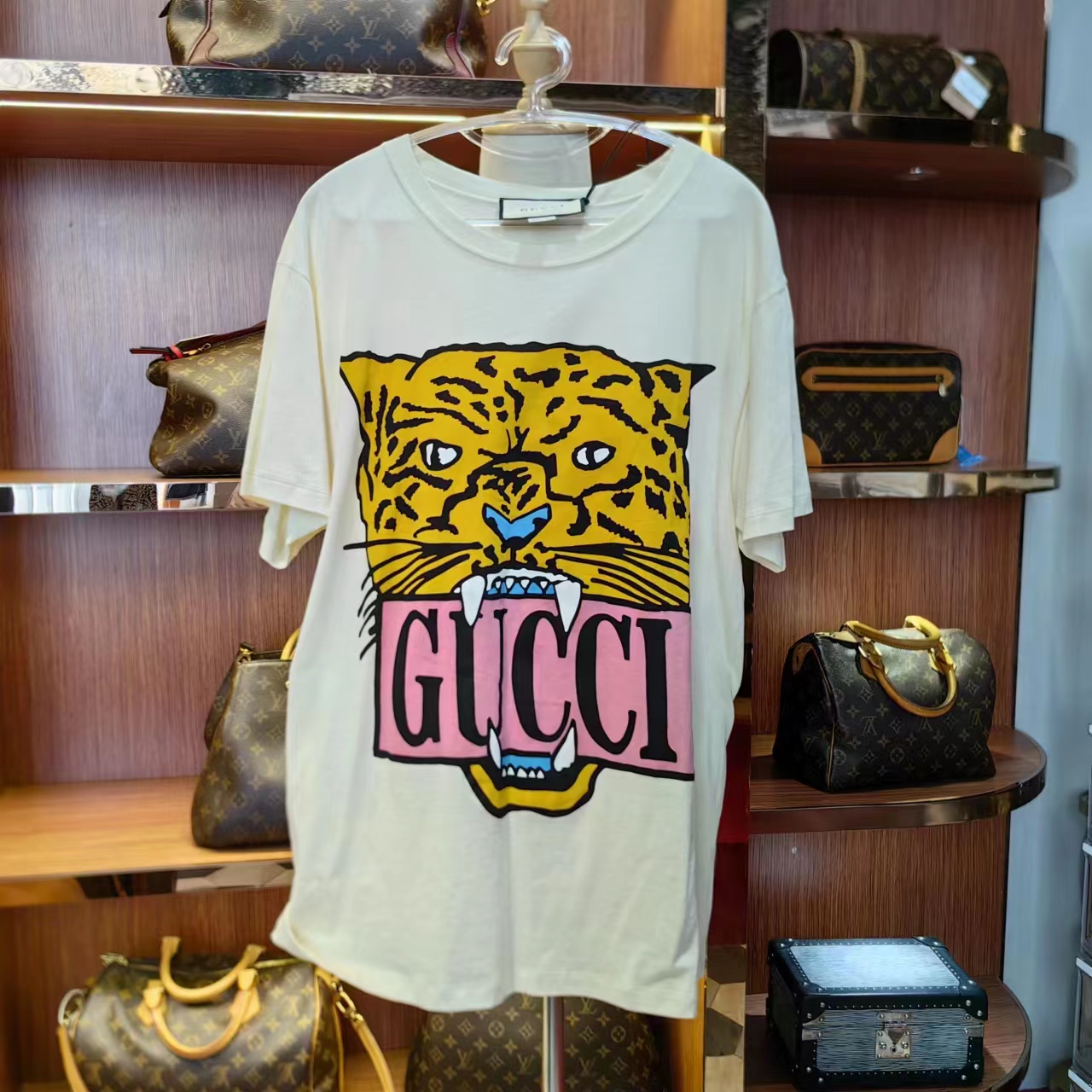 95新 GUCCI/古驰 安洁利严选短袖/YK0101502