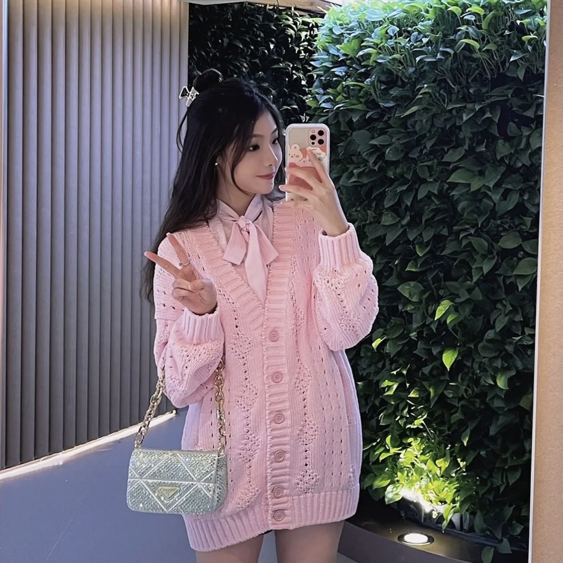 99新 Prada/普拉达 安洁利严选毛衣/YK0071392