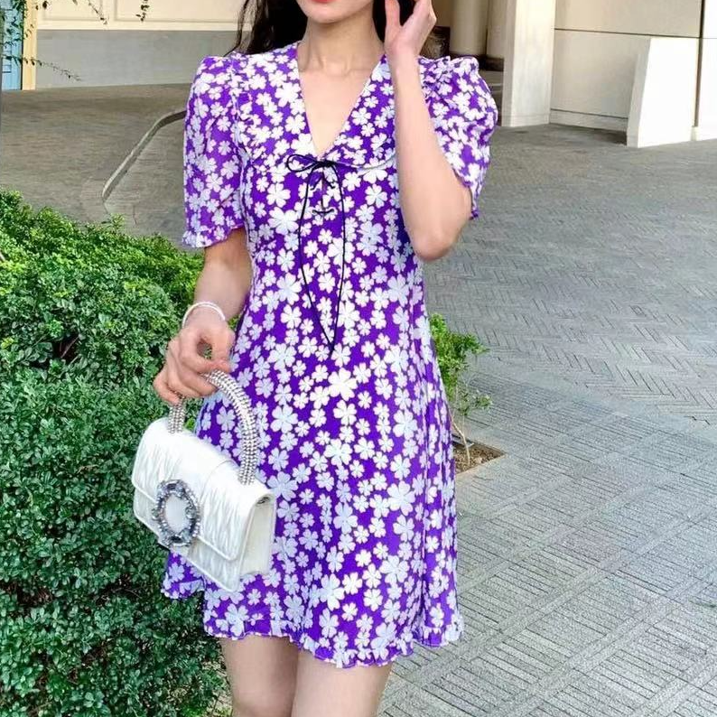 95新 MIU MIU/缪缪 安洁利严选连衣裙/YK0113573