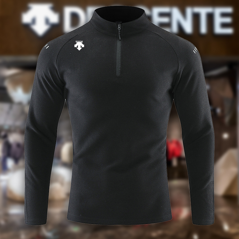 【专柜直发】【轻奢大牌】男子运动立领卫衣户外跑步健身休闲长袖T恤