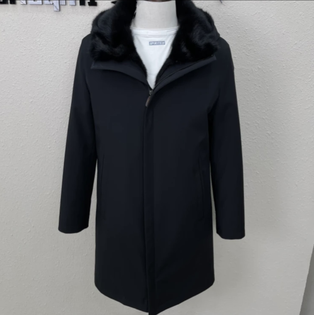 WS2024款男士长款时尚保暖派克服