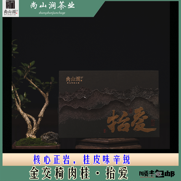 【金交椅·肉桂·抬爱】9g*12泡礼盒装 武夷山大红袍茶叶礼盒武夷岩茶